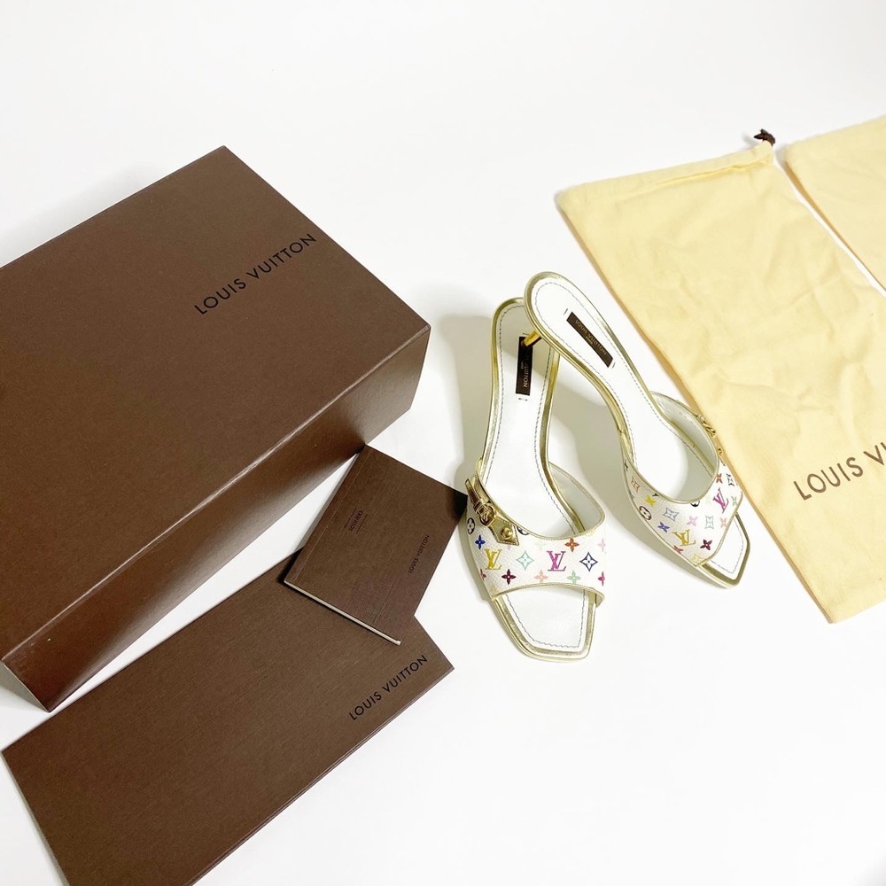 Louis Vuitton Multicolor Heels